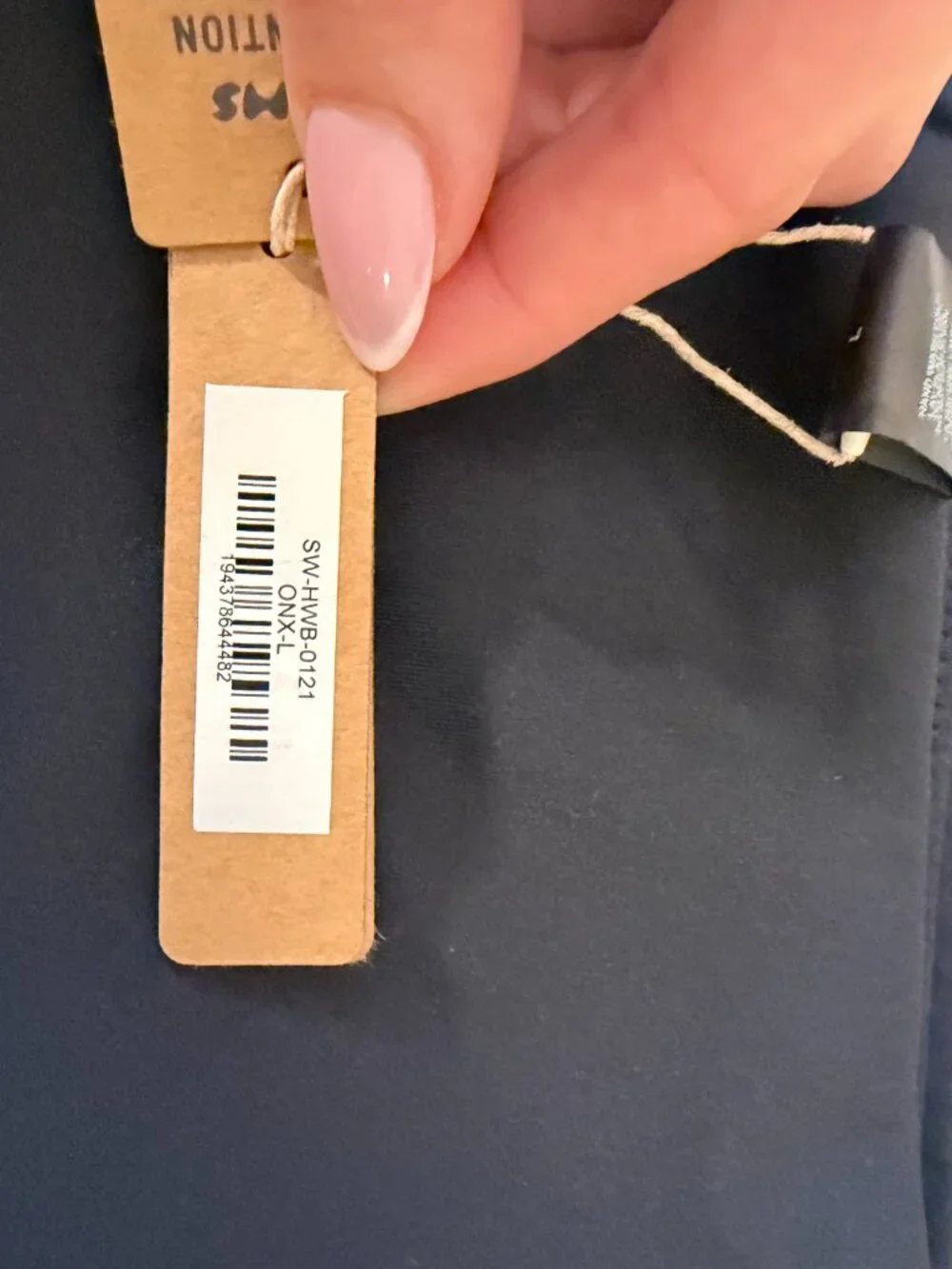 SKIMS High Waist Bikini Bottom - NWT - L Onyx